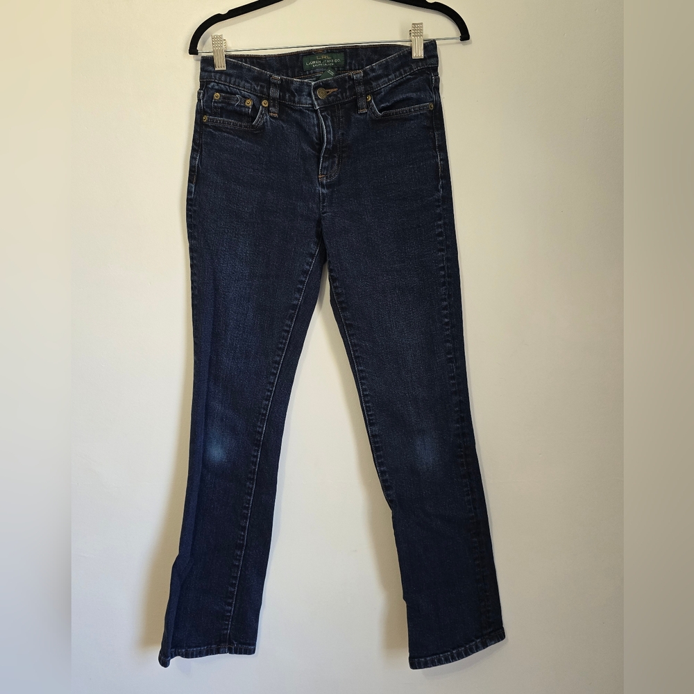 Ralph Lauren Dark Blue Women's Boot Cut Jeans